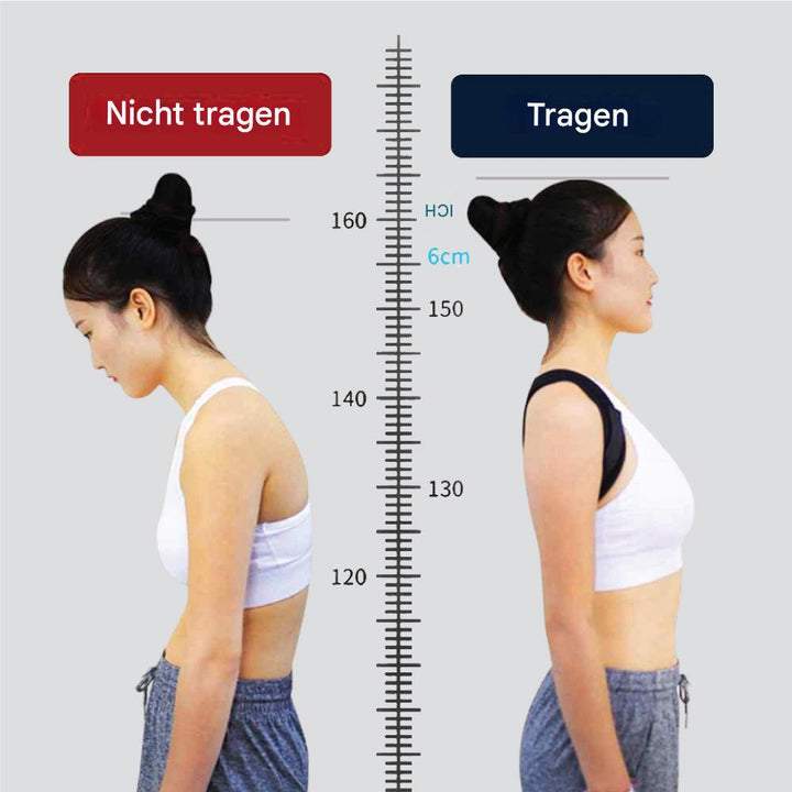 Effektiver Unisex Rückenhalter für eine verbesserte Haltung, reduzierten Schmerz und gesteigerte Gesundheit.