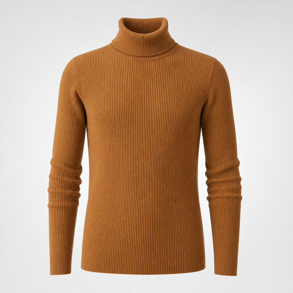 Damen Harlow Rollkragenpullover in modischem Design. Gemütlicher, warmer Langarm-Pullover, perfekt für entspannte Tage.
