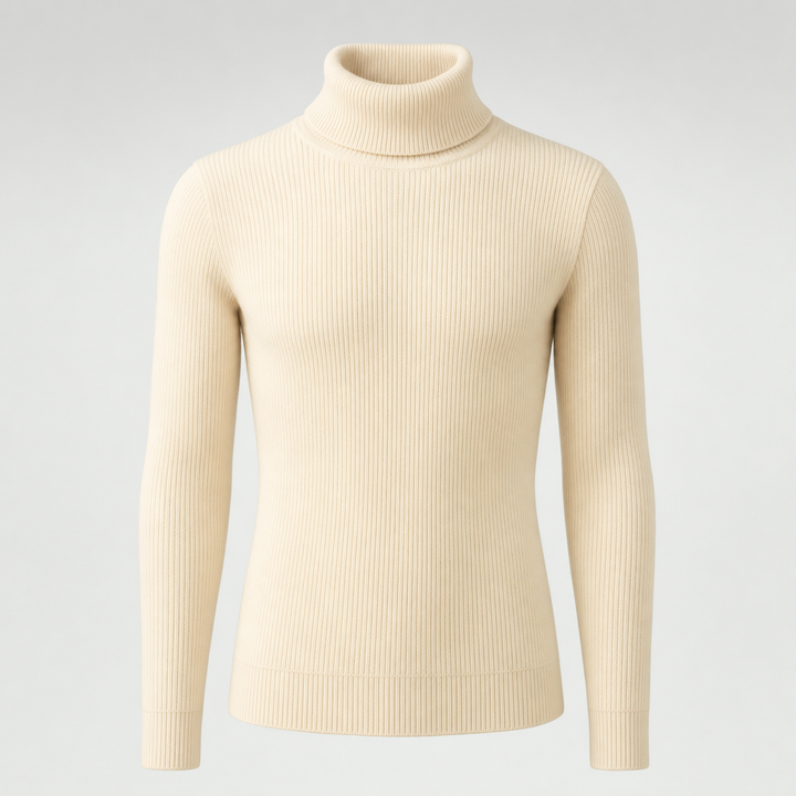 Zeitloser Damen Rollkragenpullover Harlow für elegante Herbst- & Winter-Looks. Weicher Strick-Pullover, vielseitig kombinierbar.