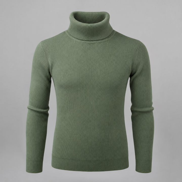 Hochwertiger Damen Rollkragenpullover Harlow. Bequemer Langarm-Pullover für Herbst & Winter, elegant und modisch.