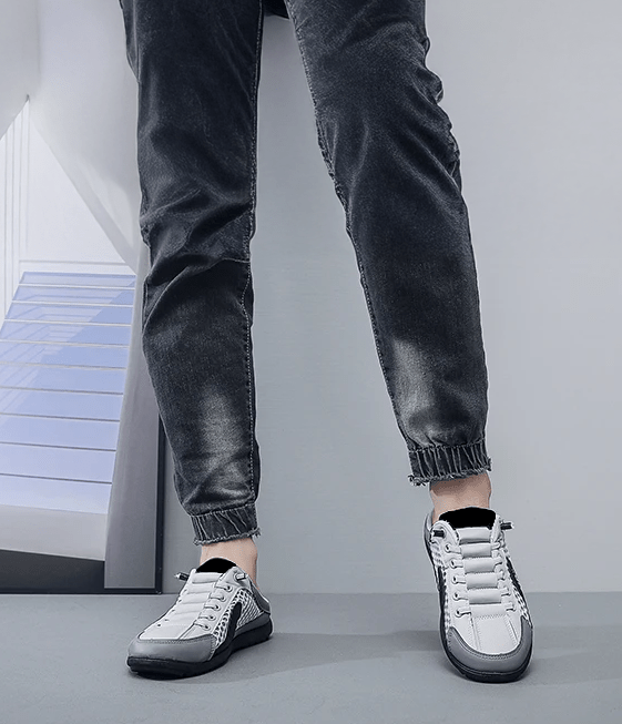 Ultraleichte Herren Slipper Sneaker mit offener Ferse für höchsten Komfort als Freizeitschuh.