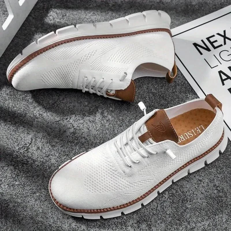 Sportliche Herren Slip-on Sneaker, leicht & atmungsaktiv, ideal für Spaziergänge & Alltag.