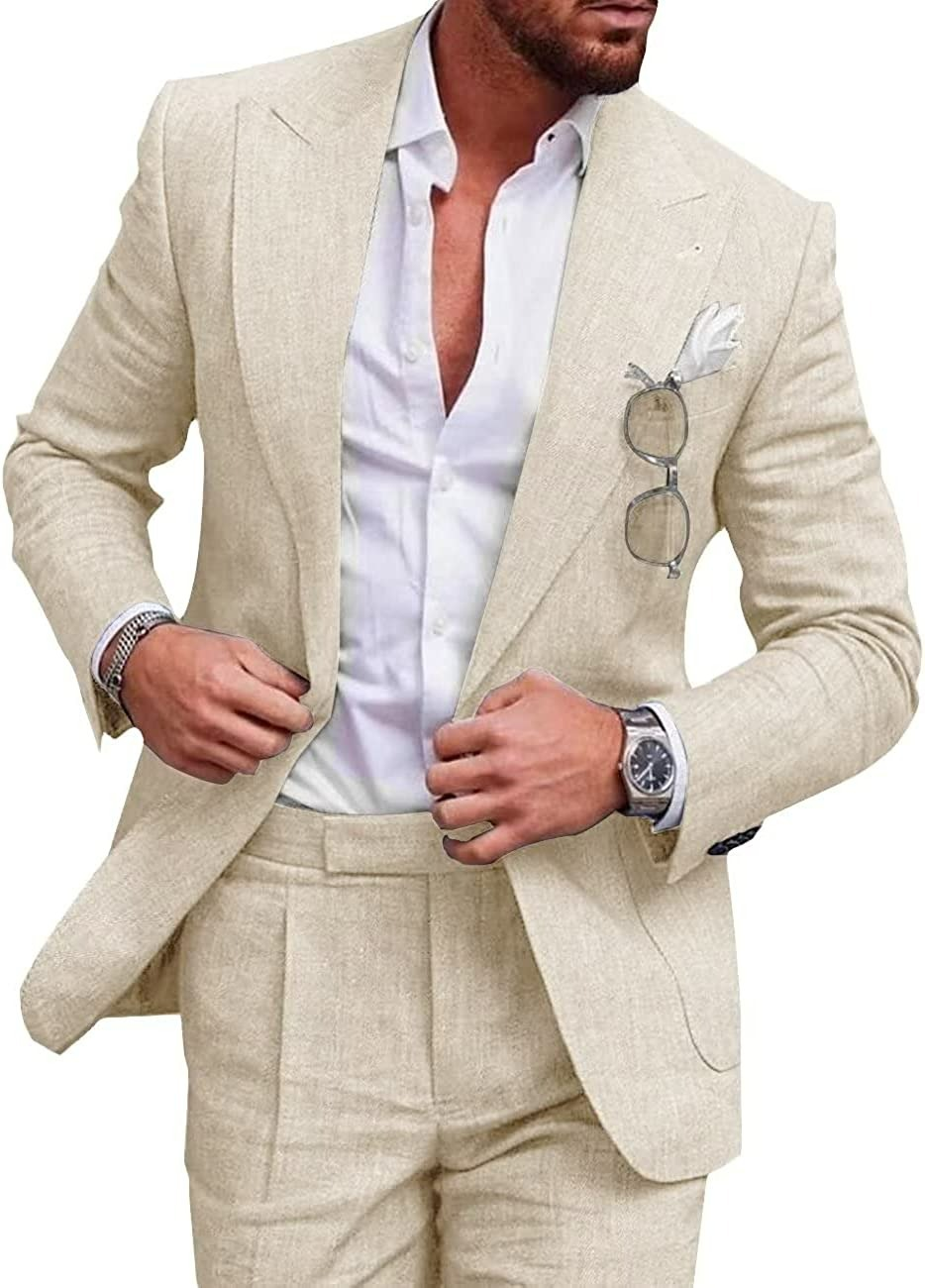 Jasper Herren Business Anzug. Slim Fit Zweiteiler in modernem Design, ideal für Frühling Mode & Büro.