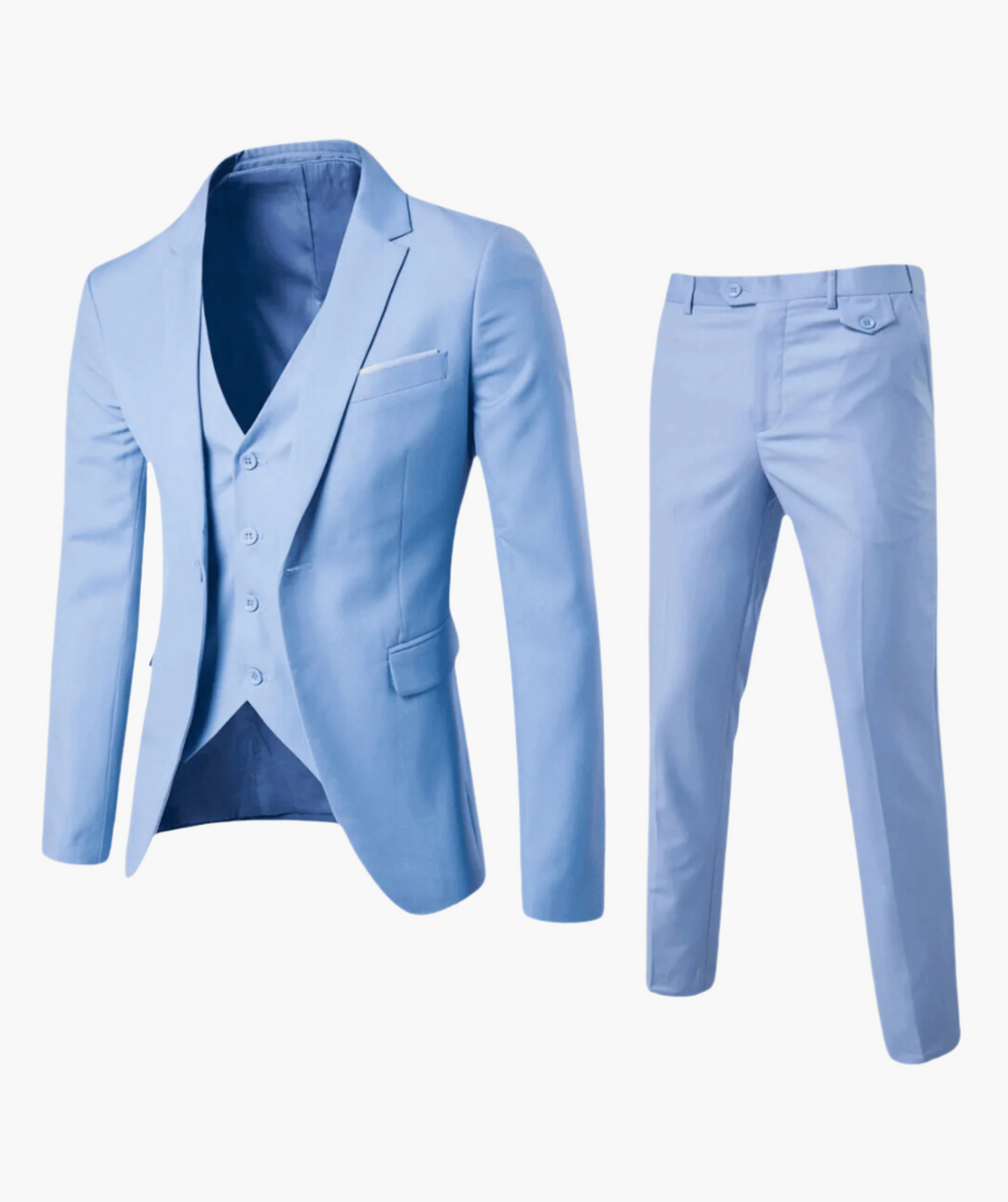 Professioneller Herren Business Anzug Dreiteiler. Zeitlose Eleganz für Meetings & offizielle Termine.