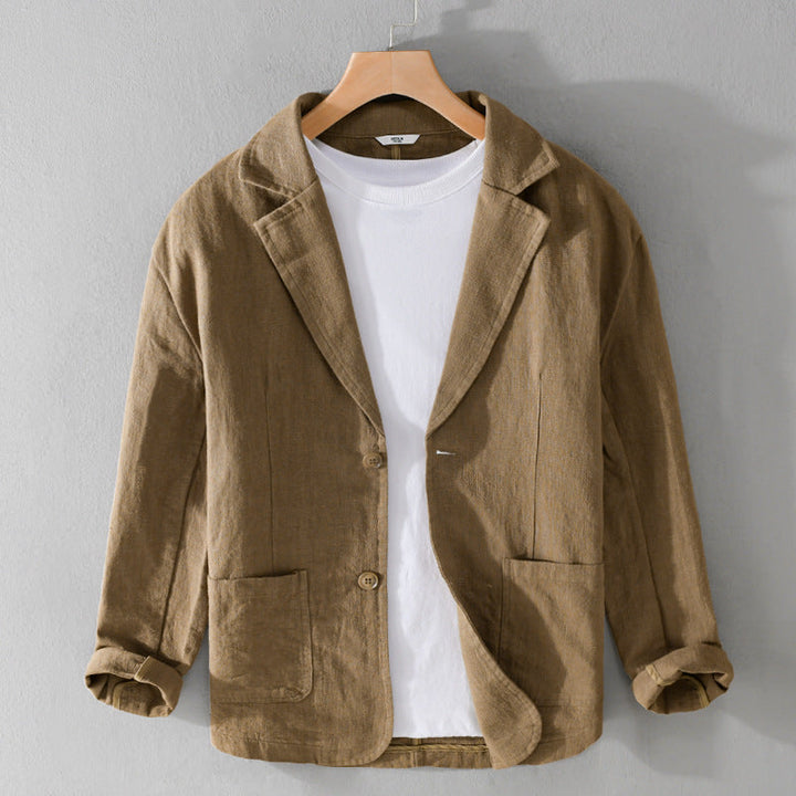 Schicke Herren Casual Jacke für den Alltag, bequem und vielseitig kombinierbar.