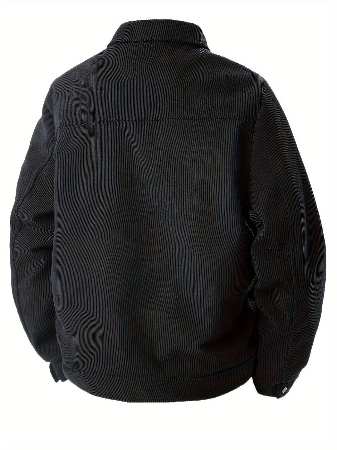 Braune Herren Cordjacke, eine stilvolle und warme Übergangsjacke für kühle Herbsttage. Klassische Herrenjacke.