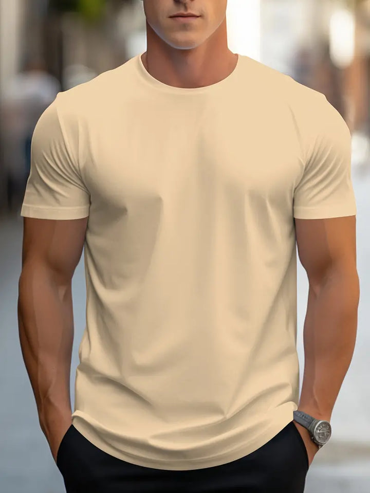 Herren Freizeit Oberteil: Das Nico T-Shirt, bequem, modern und aus weicher Baumwolle.
