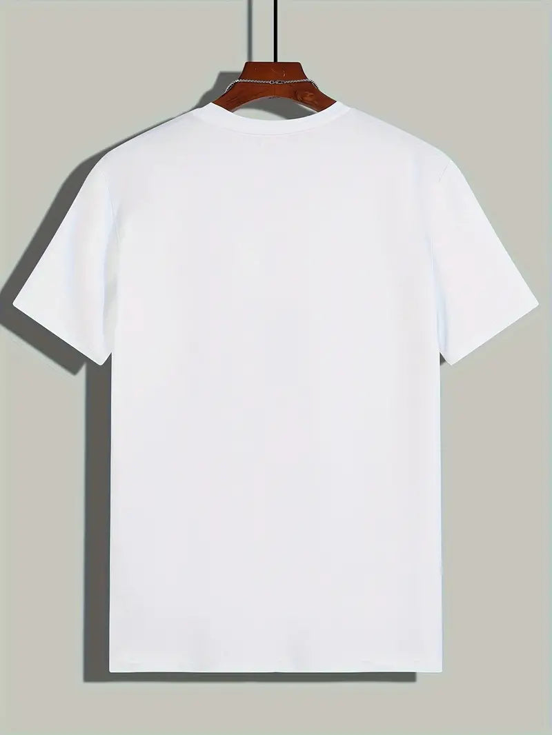 Stylisches Herren Baumwoll T-Shirt in Dunkelblau, bequem & vielseitig für jede Gelegenheit.