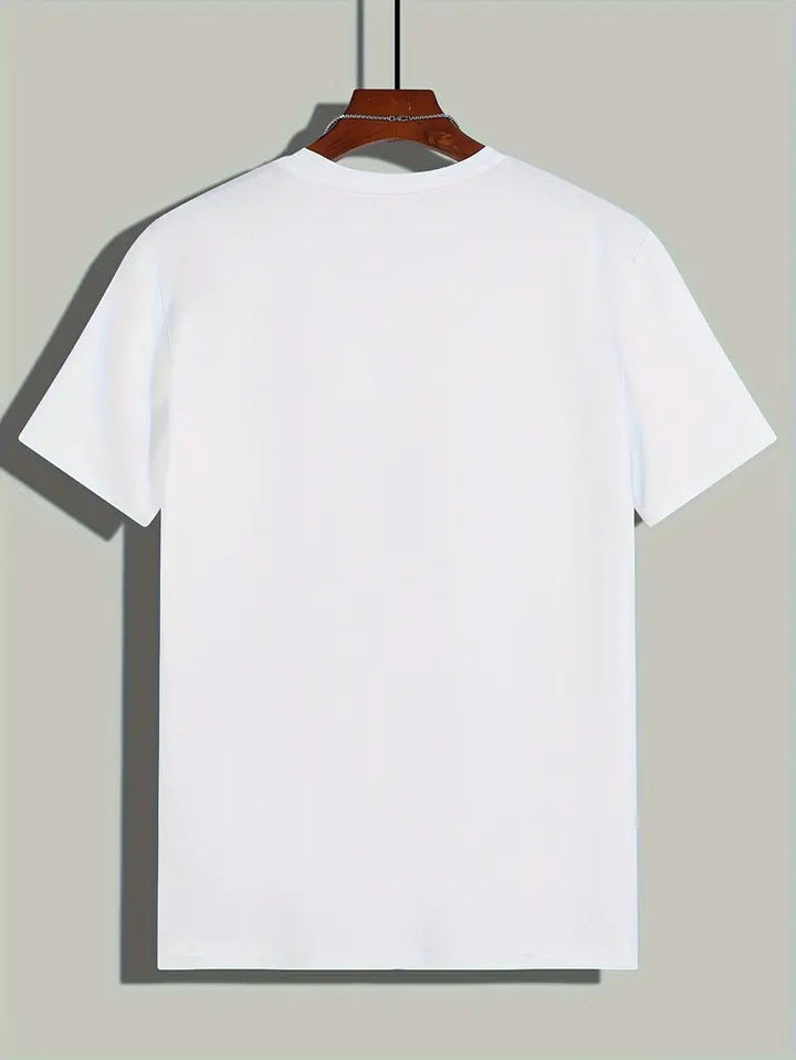 Stylisches Herren Baumwoll T-Shirt in Dunkelblau, bequem & vielseitig für jede Gelegenheit.
