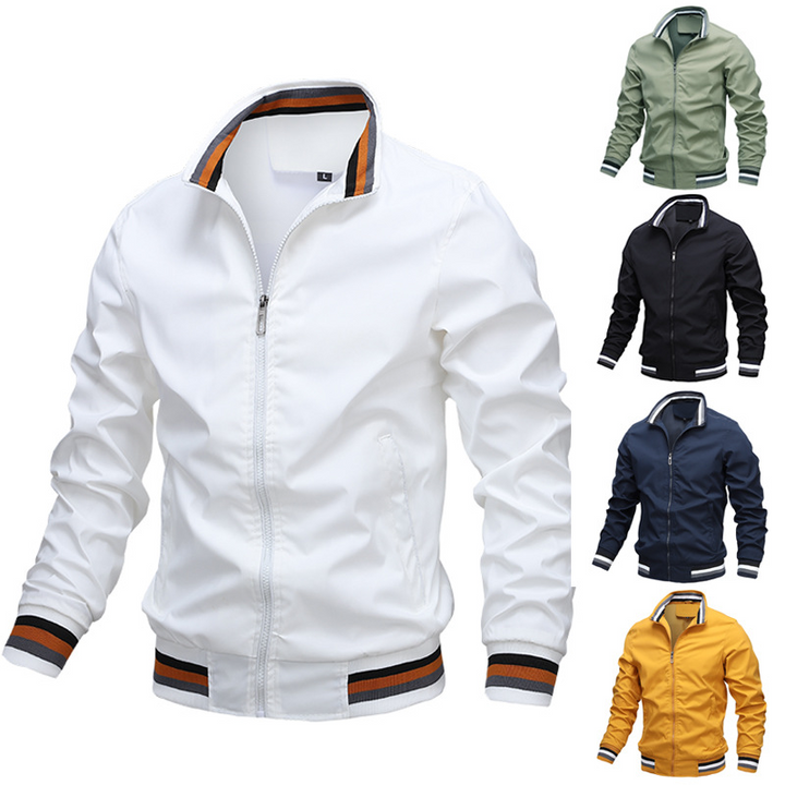 Moderne Herren Übergangsjacke für Frühling & Herbst. Stilvoll, bequem und vielseitig für den Alltag.