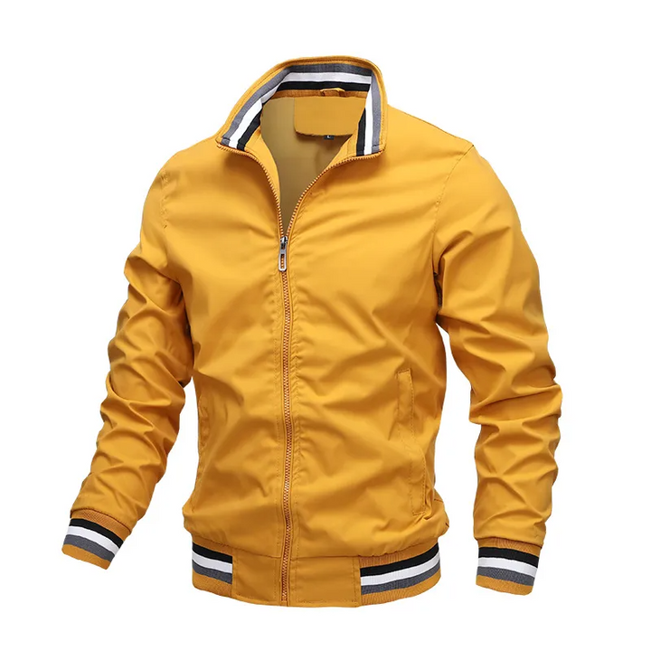 Stilvolle Herren Übergangsjacke, modern & vielseitig. Ideal für den Alltag & Outdoor im Frühling/Herbst.