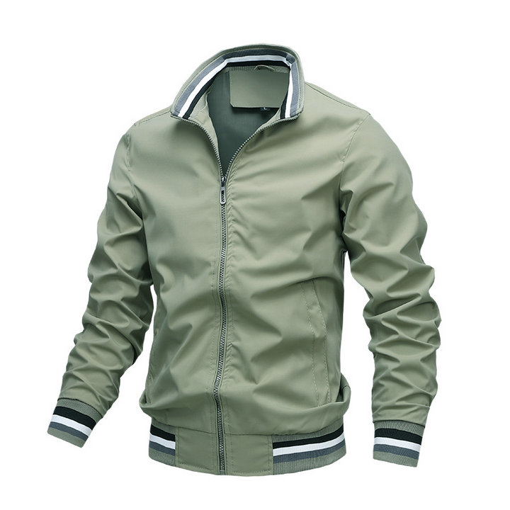 Slim Fit Herren Übergangsjacke, perfekt für Freizeit & Büro. Zeitloser Stil für moderne Herrenmode.