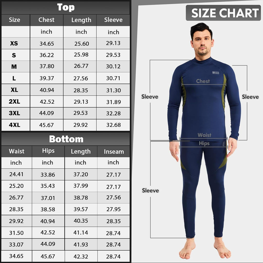 Herren Thermounterwäsche-Set in Aktion, betont Flexibilität und ergonomische Passform beim Sport.