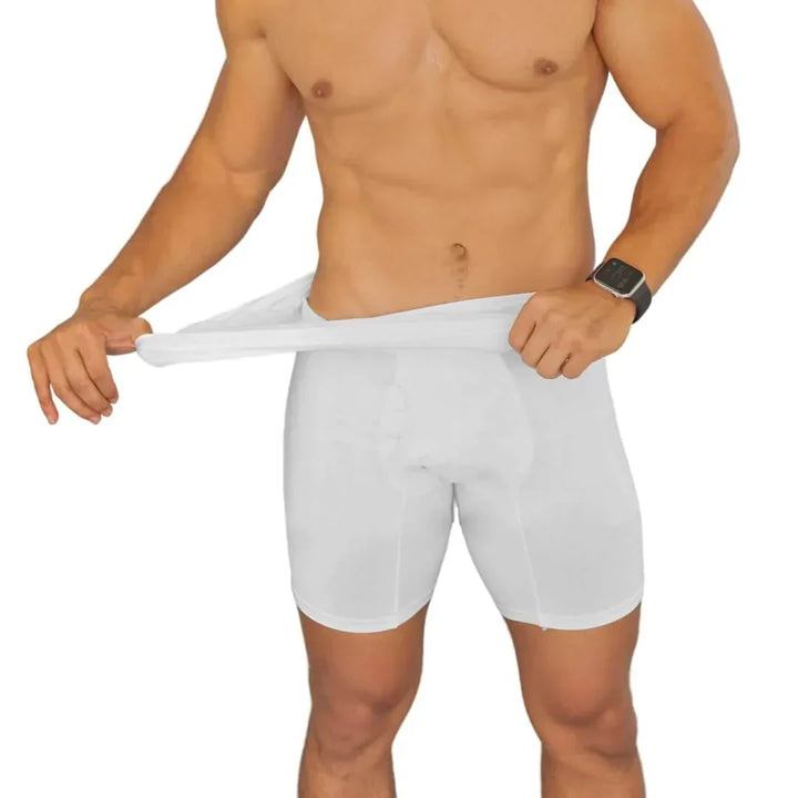 Bequeme figurformende Shorts für Herren, leichte Kompression ohne Einengen, ideal für den ganzen Tag.