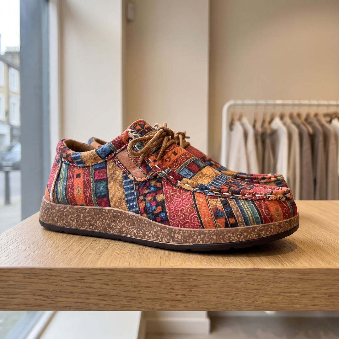 Khaki Damen Komfort-Sneaker mit orthopädischer Stütze. Atmungsaktiv & stilvoll für maximalen Komfort.