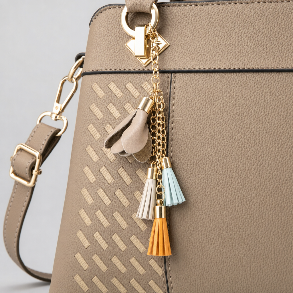 Schwarze Damen-Handtasche mit eleganter Geflechtoptik aus hochwertigem Kunstleder, ideal für jeden Anlass.