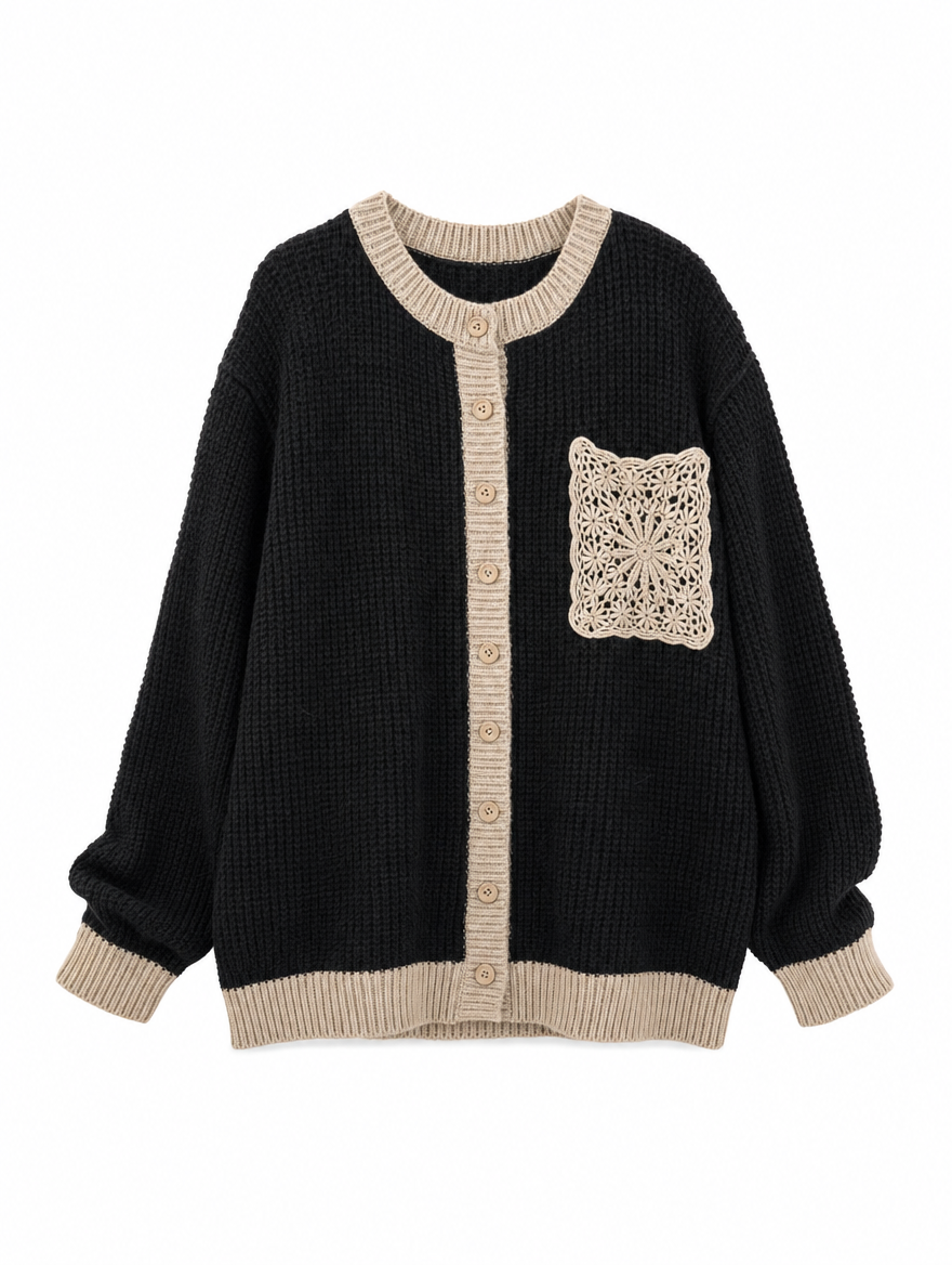 Bequemer Damen Cardigan, weich & wärmend. Stilvolles Oberteil für entspannte Tage oder herbstliche Outfits.