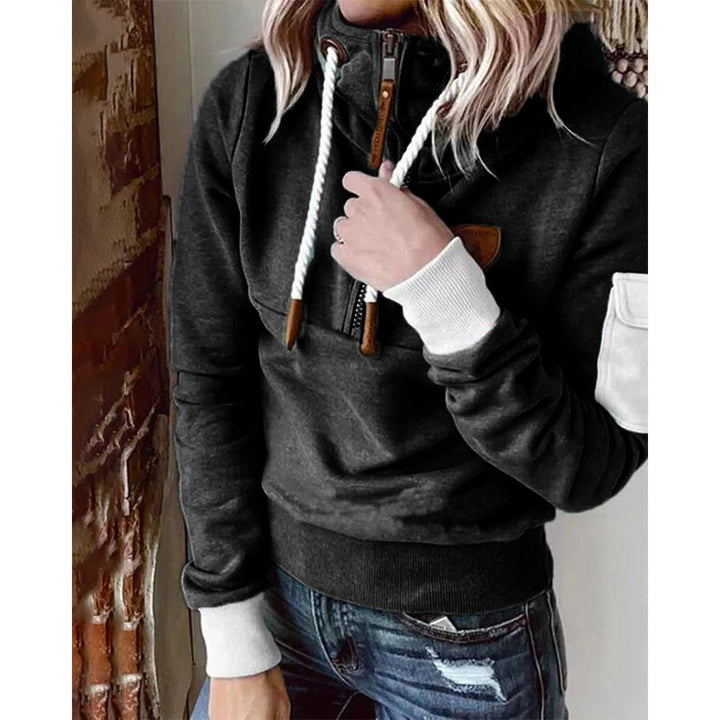 Hochwertiger Damen Langarm Pullover, entspannte Passform, weich für Komfort im Büro oder Freizeit.