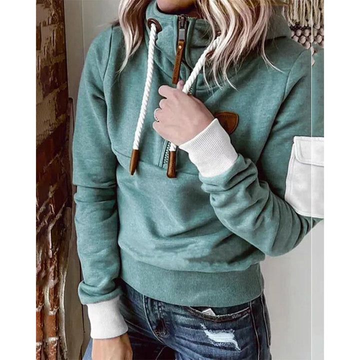 Vielseitiger Damen Pullover mit langen Ärmeln, ideal für Büro, Freizeit & einen zeitlosen Look.