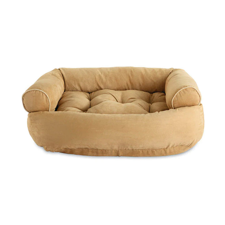 Hochwertiger Schlafplatz Hund, orthopädisches Hundesofa, gelenkschonend und robust für Tierbedarf.