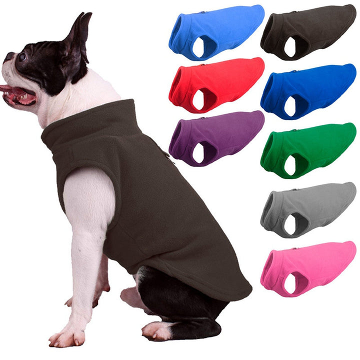 Stylische ArcticFleece Hundeschutzjacke für alle Jahreszeiten, optimaler Komfort & Schutz beim Auslauf.