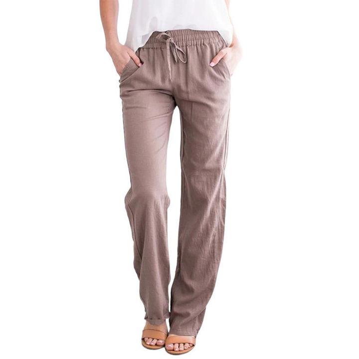 Leichte, atmungsaktive Damen Sommerhose, ideal für warme Tage, Urlaub & entspannte Freizeit. Komfort & Stil.