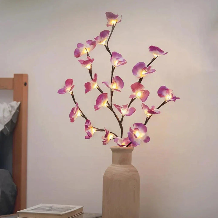 Flexible LED-Dekorationszweige, biegsam & vielseitig einsetzbar als Raumbeleuchtung.
