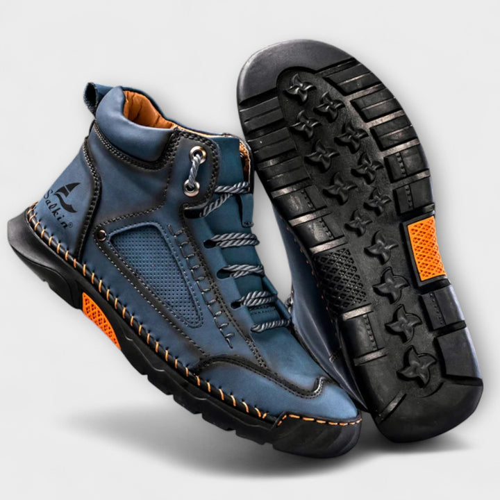 Stilvolle Herren Stiefel mit hohem Schaft, ideal als Alltagsschuhe & Freizeitstiefel.