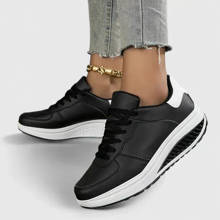 Gepolsterte Bequemschuhe für Damen mit atmungsaktivem Material. Ergonomische Komfortschuhe für höchsten Tragekomfort.