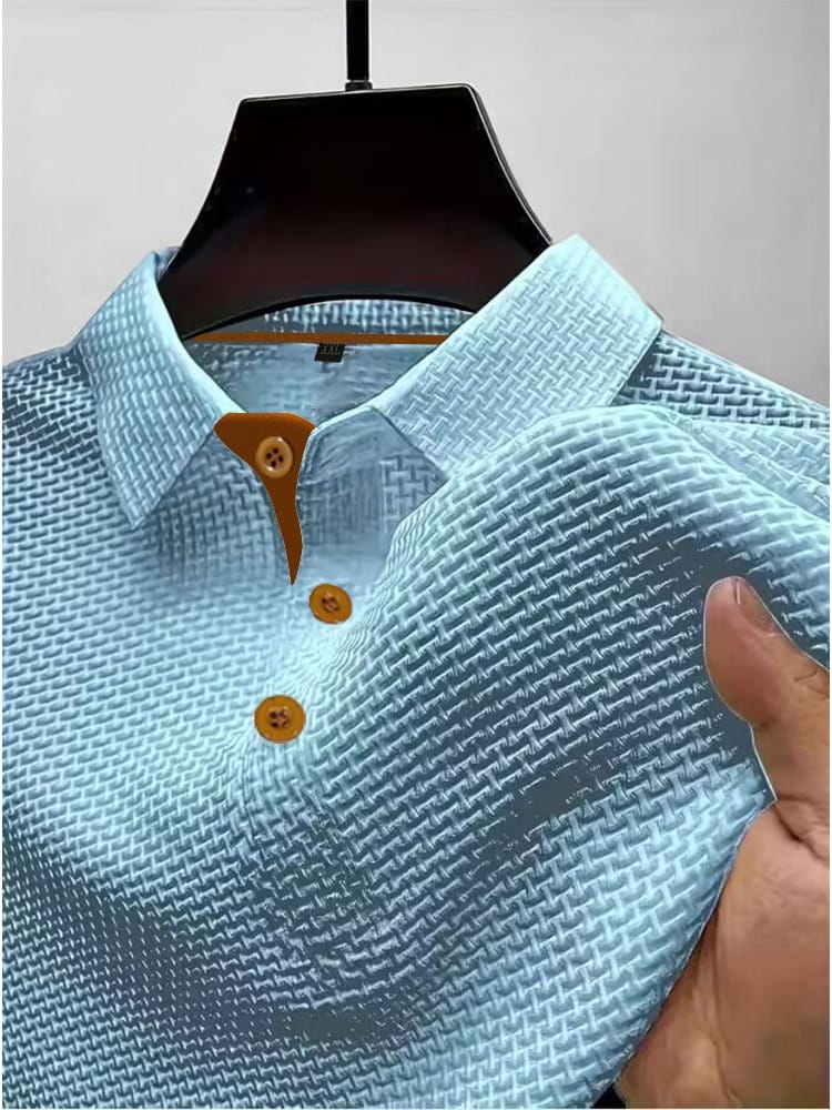 Vielseitiges Polo: Vielseitiges Herren Polo-Shirt, stilvoll & bequem, ideal für Büro und Freizeit-Look.