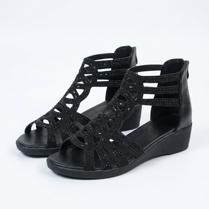 Orthopädische Damen Sandalen, stilvoll und bequeme Alltagsschuhe für Damen.