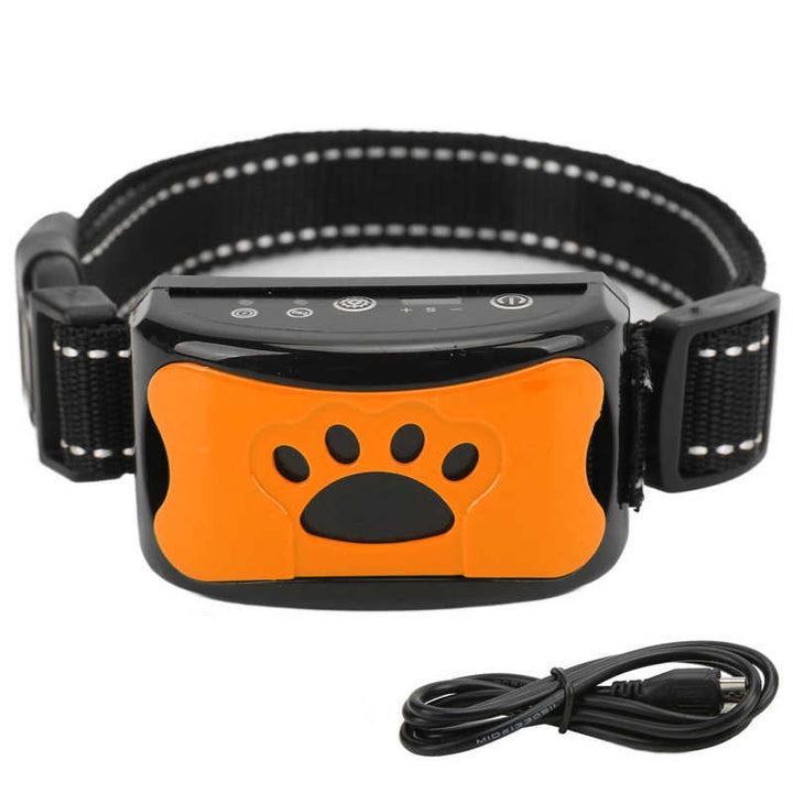 Sanftes Ultraschall Hundehalsband zur Bellen-Korrektur. Das Norvo Bellhalsband unterstützt tierschonendes Training.