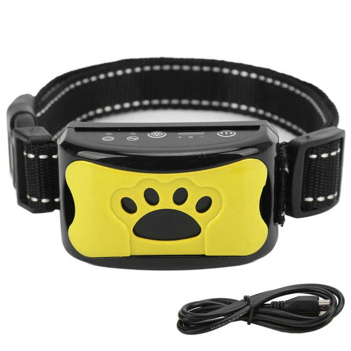 Robustes Norvo Anti-Bell Ultraschallhalsband mit verstellbarem Riemen. Ideal für sicheres Hundetraining zu Hause.