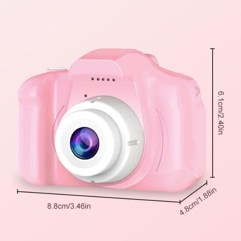 Digitale Kinderkamera, langlebig & handlich. Für spannende HD-Videoaufnahmen und Fotografie-Abenteuer kleiner Fotografen.