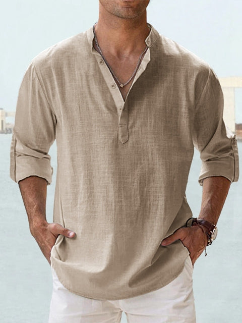 Modernes Slim-Fit Shirt: Einfarbiges Design. Das ideale Hemd für Herren, die Eleganz und eine gute Passform lieben.