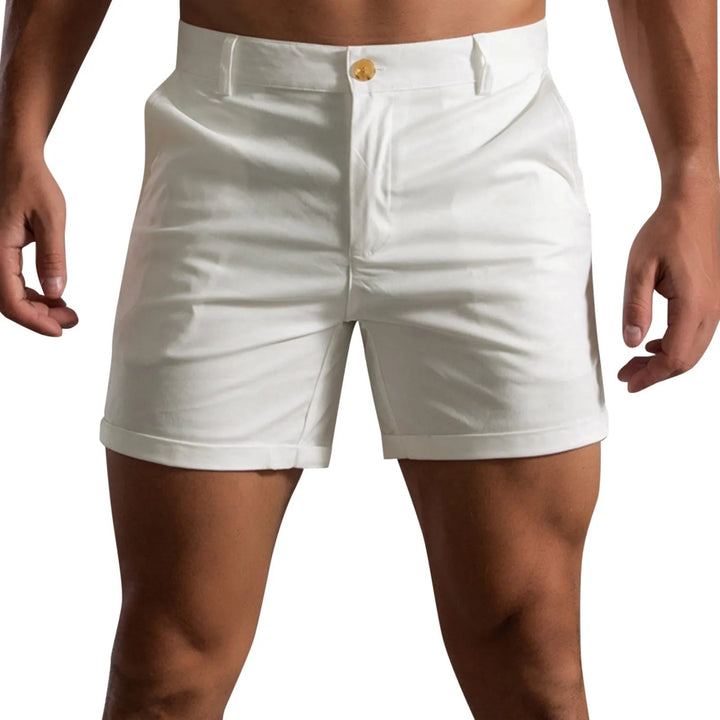 Casual Herren Sommershorts im Regular Fit. Perfekt für entspannte Tage, Strandurlaub oder Freizeit. Bequem & modern.
