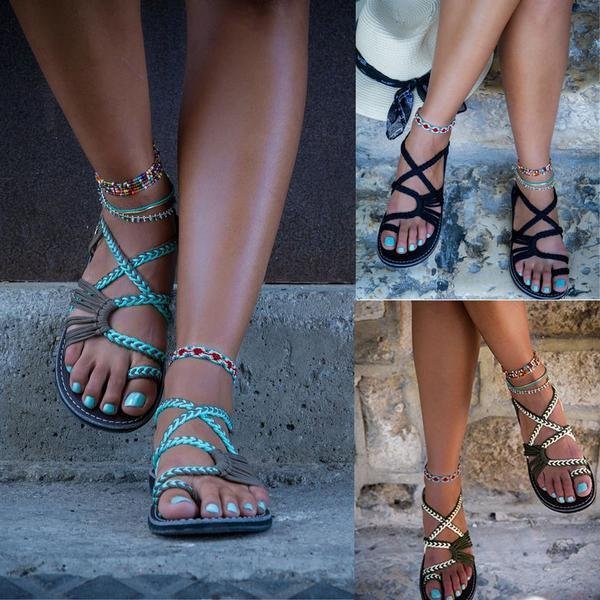 Bequeme Damen Sandalen mit ergonomischem Fußbett & rutschfester Sohle für optimalen Gehkomfort im Sommer.