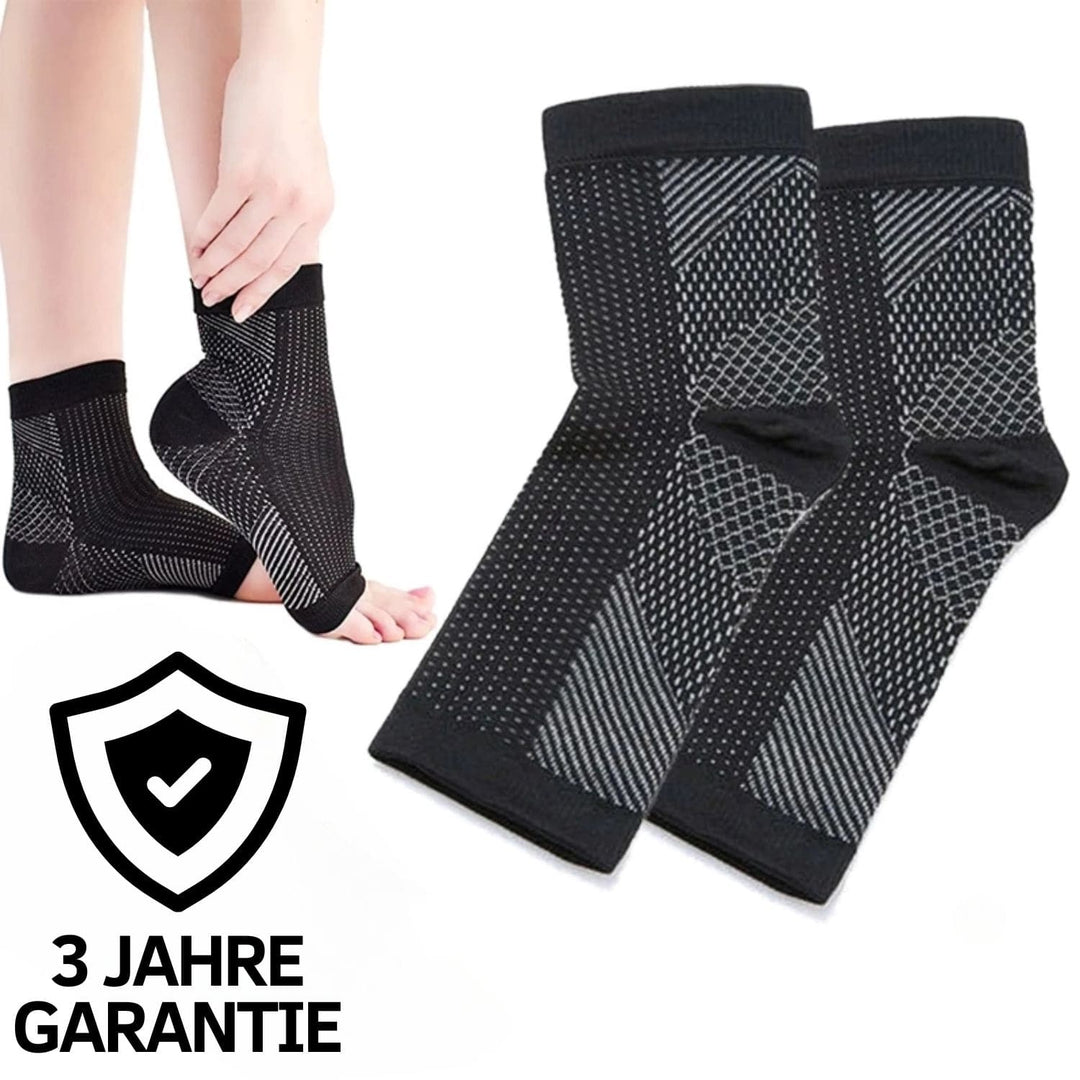 Unisex Kompressionssocken: Orthopädische Socken für aktive Beine, fördern Durchblutung & reduzieren Beinermüdung.