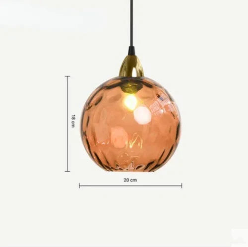 Elegante Glaskugel-Hängeleuchte LumiSphere, modernes Design für stilvolle Innenräume und Deko.