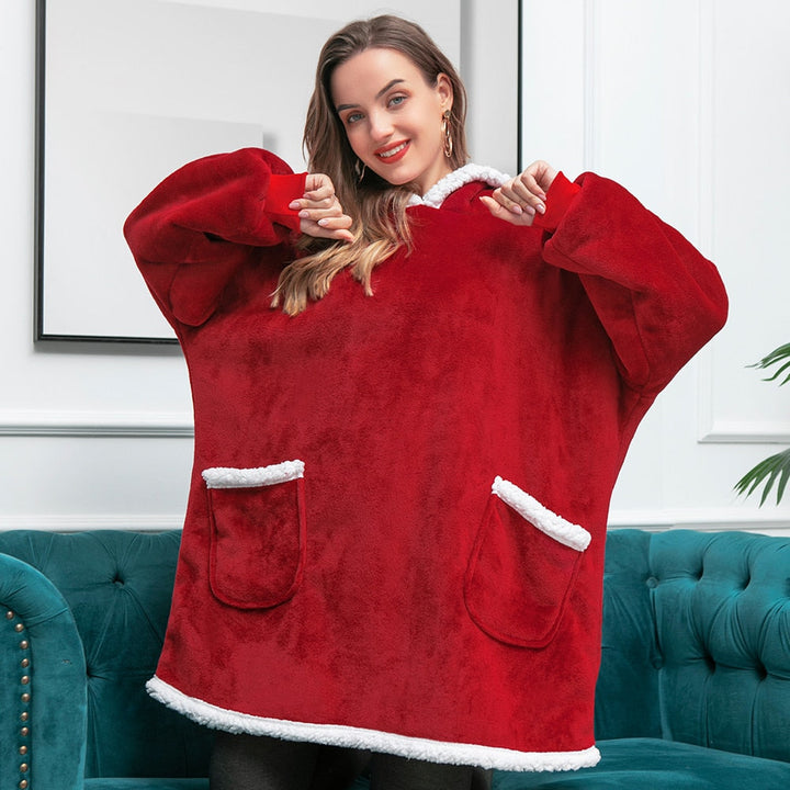 Gemütlicher Oversize Deckenpulli, perfekt für Entspannung und maximale Wärme.