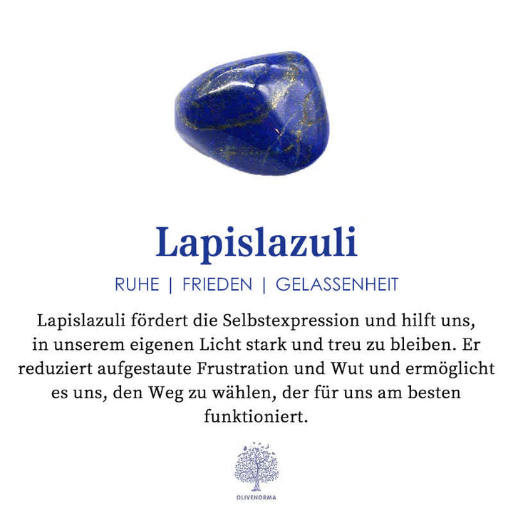 Herren-Halskette im Rosenkranz-Stil: Kreuz-Anhänger, Tigerauge & Lapislazuli. Maskuliner Look.