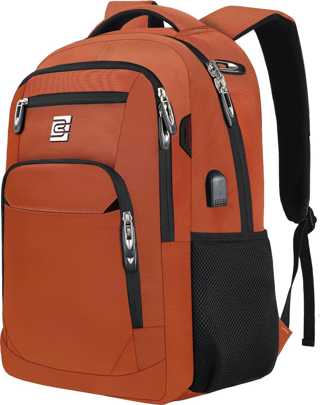 Moderner Unisex Laptop-Rucksack, anti-diebstahl, mit USB-Ladeanschluss, ideal für Studenten.