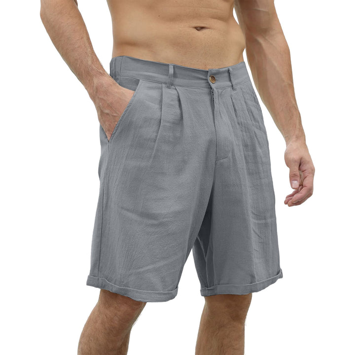 Lässige Jonas Herren Stretchshorts, perfekt für Urlaub, Strand und entspannte Sommertage am Meer.