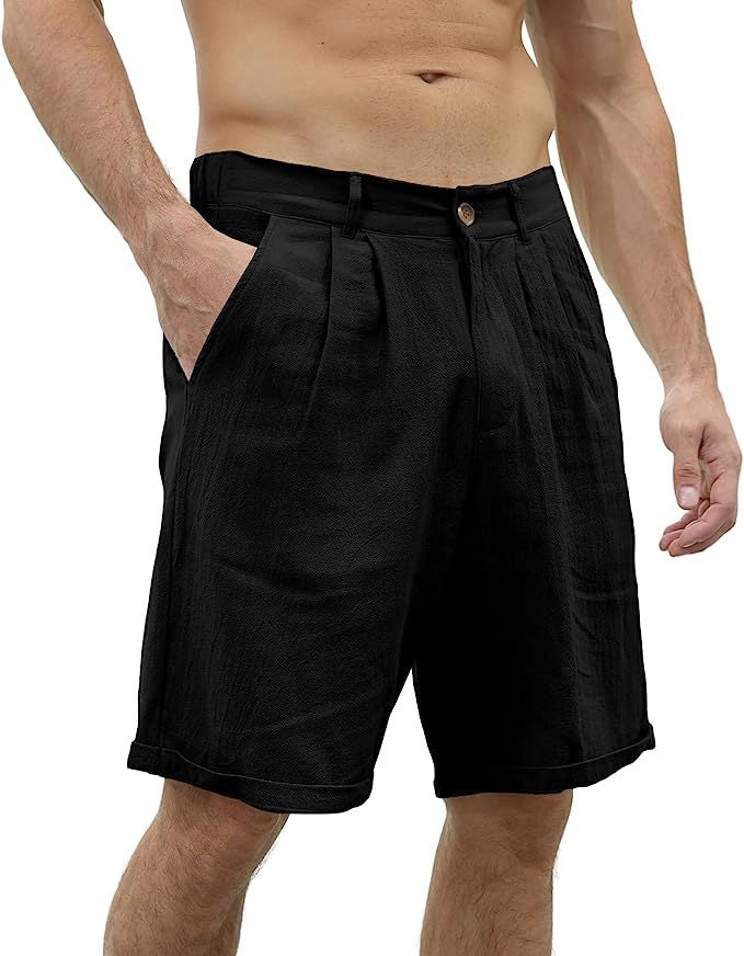 Jonas Herren Stretch Freizeitshorts in Steingrau, zeigen die bequeme Passform für Sport & Freizeit.