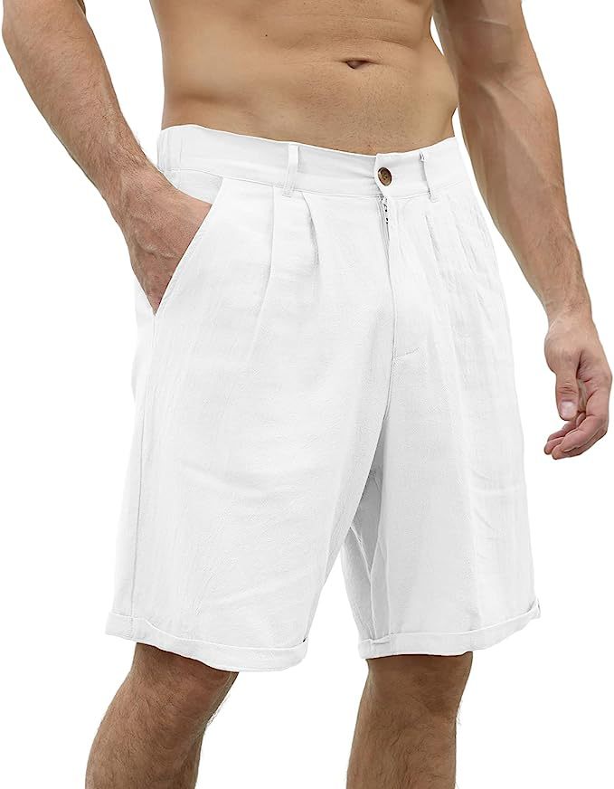 Modische Jonas Herren Kurzshorts mit Stretchbund, ideal für lässige Looks im Sommerurlaub.