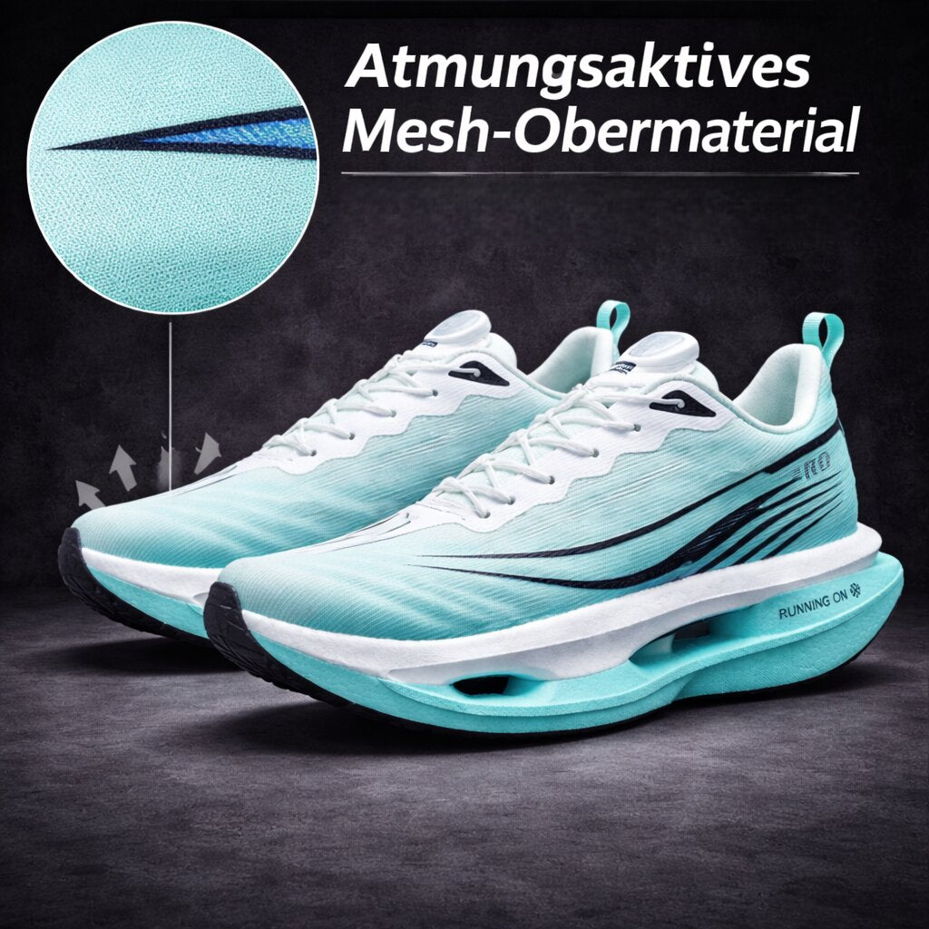 Atmungsaktive Herren Laufschuhe mit leichtem Mesh-Obermaterial für Komfort bei Sport & Alltag.