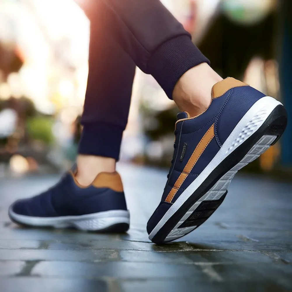 Die idealen orthopädischen Herren-Sneaker für Komfort, Stil und Unterstützung bei Freizeitaktivitäten.