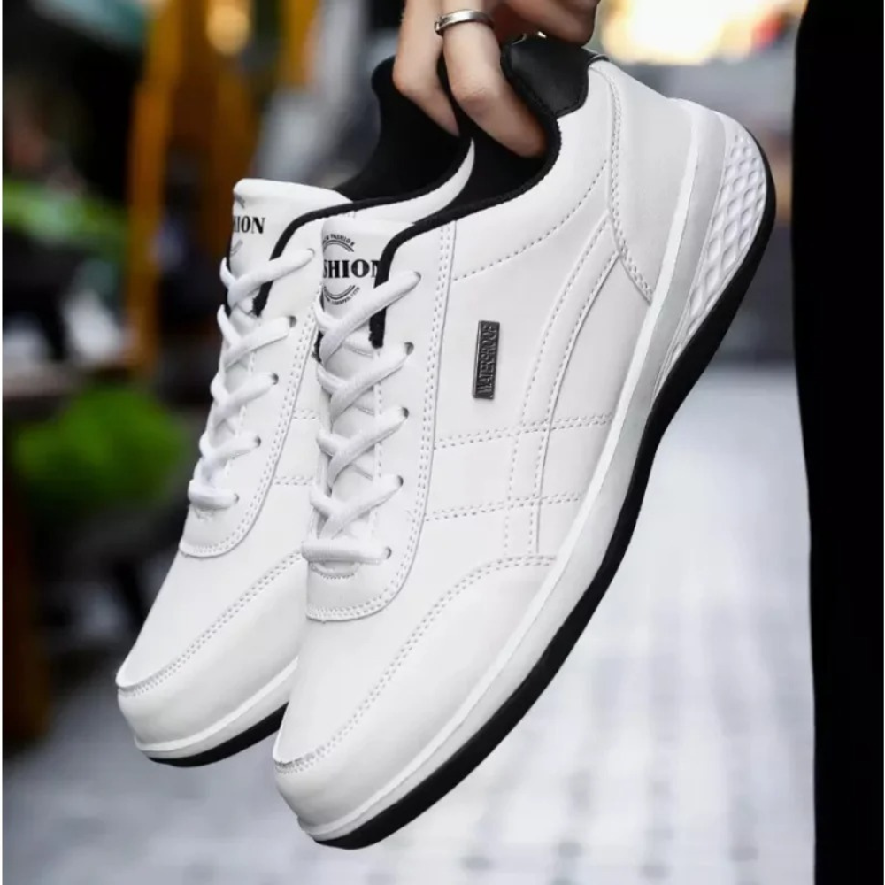 Orthopädische Herren Freizeitschuhe mit starker Fußunterstützung für lange Tage und Spaziergänge.