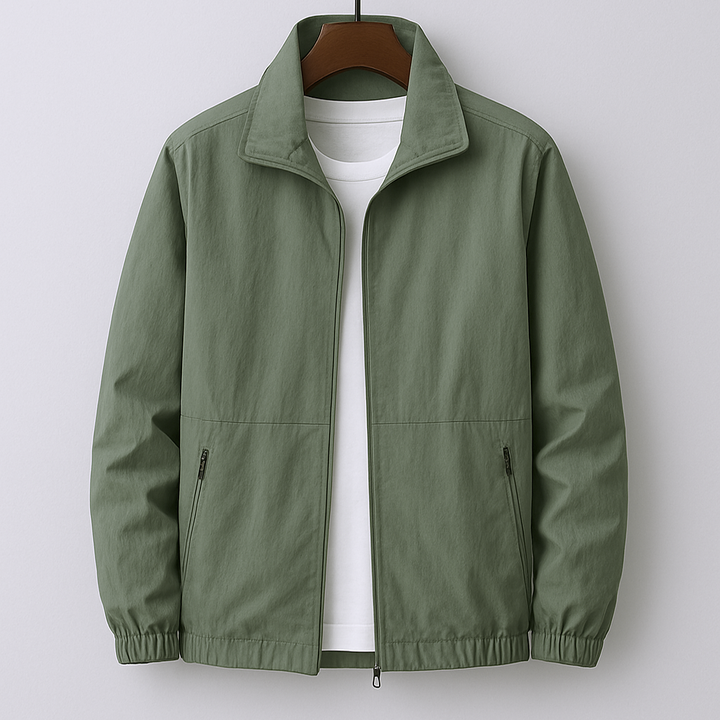 Stilvolle Herren Übergangsjacke für eleganten Komfort. Perfekt als leichte Herbst- oder Frühlingsjacke, auch in großen Größen.