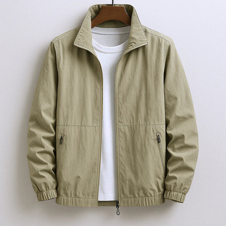Moderne Herren Leichte Übergangsjacke in elegantem Schnitt für Frühling & Herbst. Vielseitige Freizeit- & Business-Casual-Jacke.